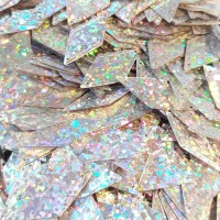 Flitre holographic silver 326